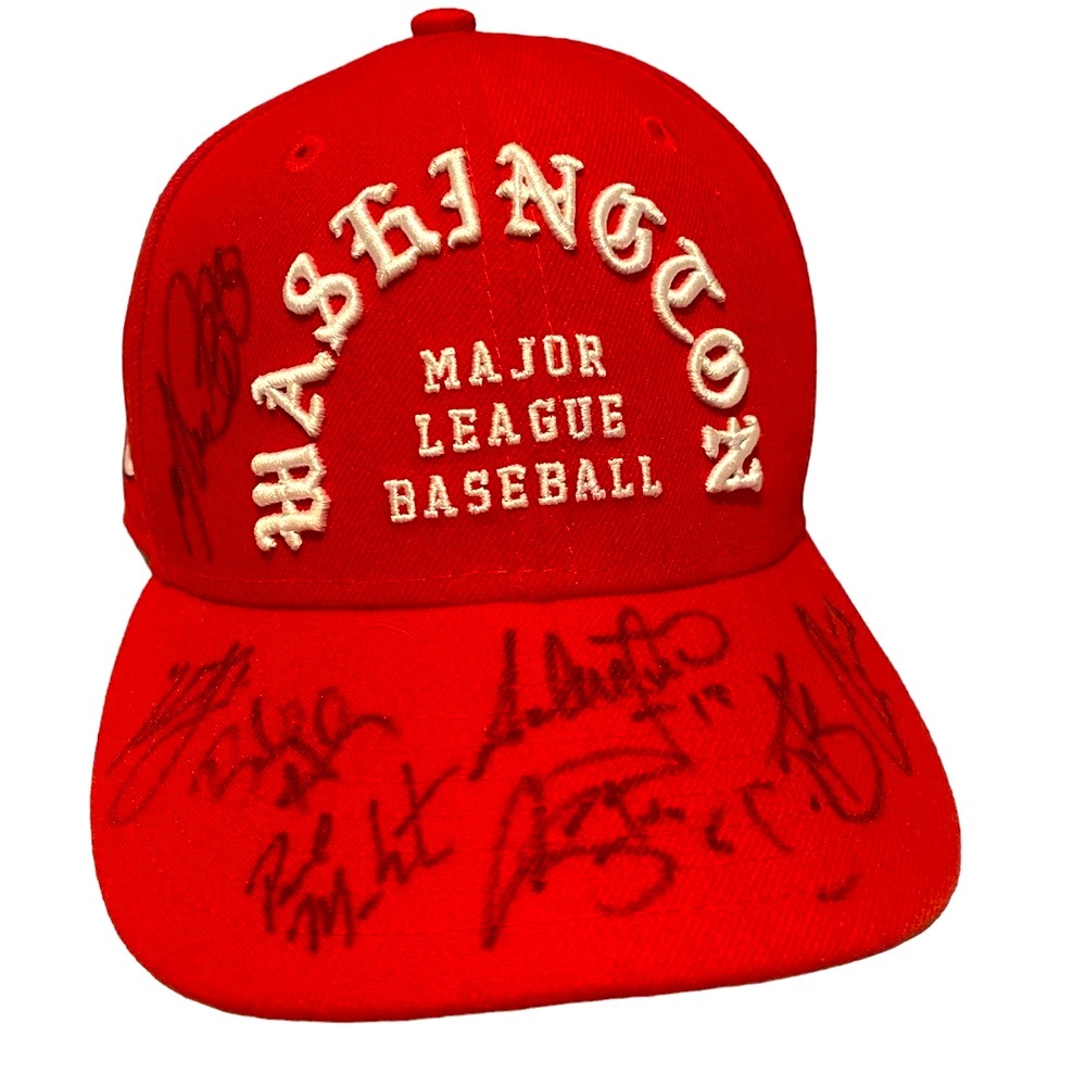NATIONALS SIGNED HAT